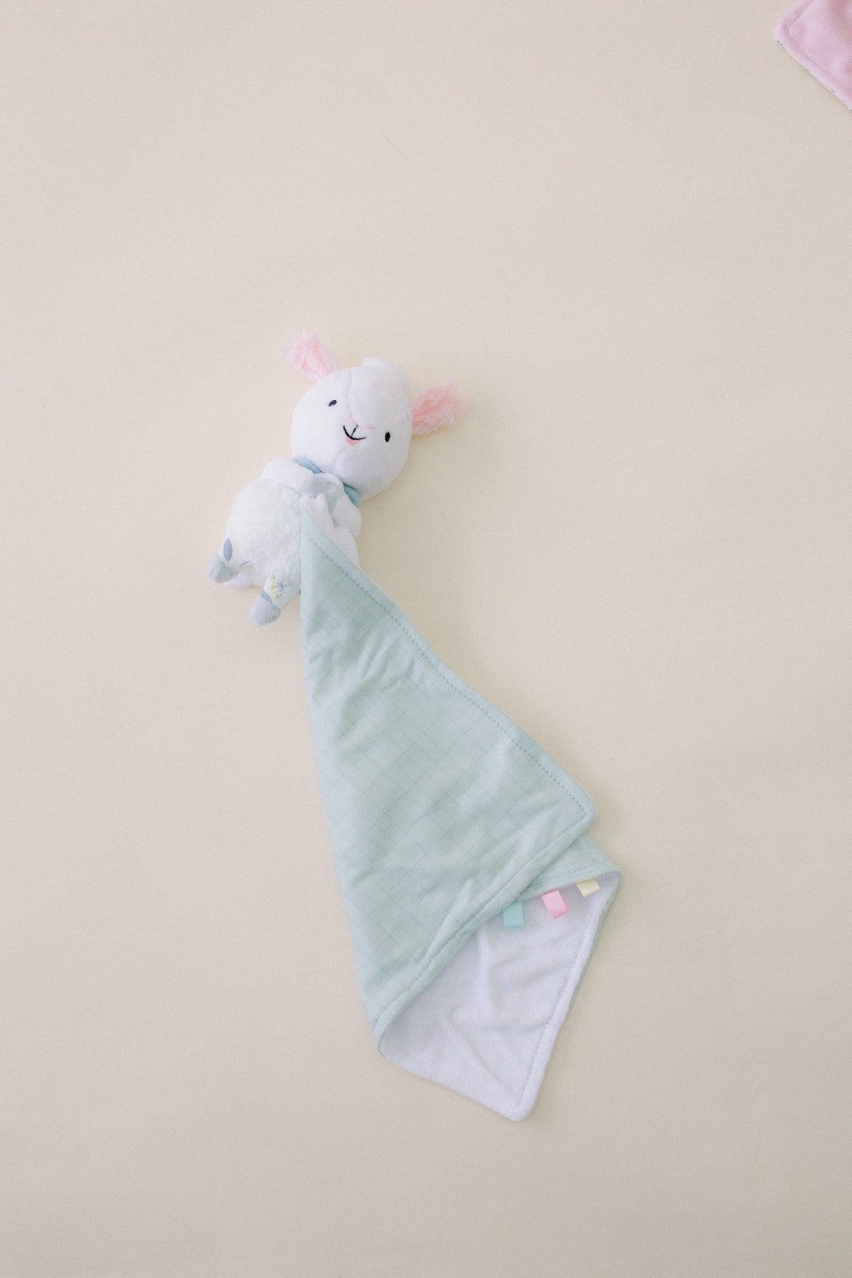 Security Blanket with a Soft Toy