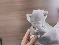 Security Blanket with a Soft Toy