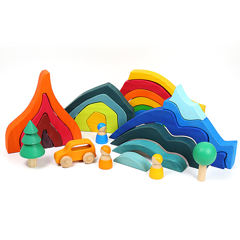 Colorful Building Blocks