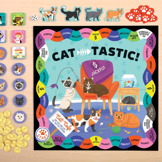 The Cat Game Board Game Review and Rules - Geeky Hobbies
