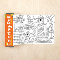Thumbnail for Construction Site Mini Coloring Roll