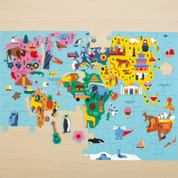 Thumbnail for Map of the World Geography Puzzle