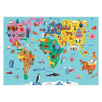 Thumbnail for Map of the World Geography Puzzle